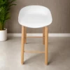 Add a touch of modern elegance to your reception or visitor area with the Modern Nordic Reception Chair with Wood Finish Metal Legs. Designed with a smooth ergonomic molded seat and durable metal legs featuring a natural wood-look finish, this chair combines contemporary aesthetics with everyday functionality. The curved seat provides comfortable support for guests, visitors, and clients during extended sitting periods. Its lightweight yet sturdy construction makes it easy to move while ensuring long-lasting performance in office, reception, and commercial environments. The wood-finish metal legs offer the warm appearance of wood with the strength and durability of metal, making this chair suitable for high-traffic areas. Its clean Scandinavian-inspired design blends seamlessly with modern offices, reception counters, waiting lounges, meeting rooms, cafes, restaurants, and home workspaces. Easy to clean and maintain, this reception chair is an excellent choice for businesses seeking stylish and reliable visitor seating. Key Features Modern Scandinavian-inspired design Ergonomic molded seat for comfortable sitting Integrated arm support Durable molded plastic shell Strong metal legs with wood finish coating Reinforced support bars for stability Lightweight and easy to move Easy-to-clean surface Long-lasting commercial-grade construction Ideal For Reception areas Visitor lounges Waiting rooms Office reception spaces Meeting rooms Cafes and restaurants Home offices Contemporary commercial interiors SEO Keywords Reception chair, visitor chair, Nordic reception chair, Scandinavian visitor chair, molded plastic chair, wood finish metal leg chair, modern reception seating, waiting room chair, office visitor chair, contemporary reception chair, cafe chair, minimalist visitor seating.