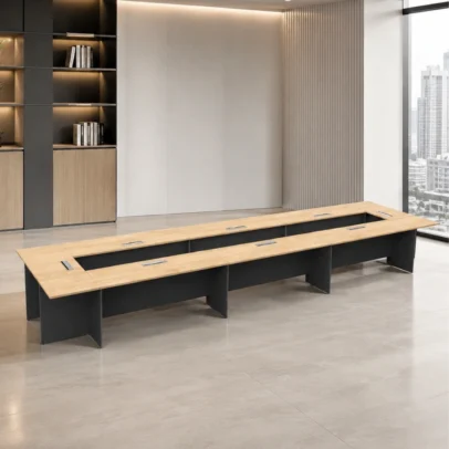 pixel conference table, pixel 25mm table, multi-seat conference table, office conference table, modern conference table, office table, cable management table, collaborative office table, meeting table, office furniture, conference room furniture, office furniture manufacturer, conference table manufacturer, office furniture ghaziabad, global star furniture