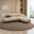 L-shaped sofa, sectional sofa, modern sectional sofa, beige sofa, beige L-shaped sofa, chaise sofa, modern living room sofa, contemporary sofa, sofa furniture, home sofa, lounge sofa, reception sofa, office lounge sofa, sofa manufacturer, furniture manufacturer Ghaziabad