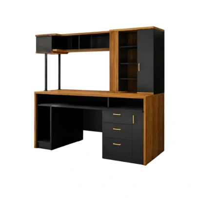 premium office workstation, wooden office workstation, office workstation with storage, office desk with shelves, office workstation with drawers, modern office workstation, wooden office furniture, office storage workstation, corporate office furniture, home office workstation, study room workstation, office furniture manufacturer, office furniture Ghaziabad, furniture manufacturer Ghaziabad, workstation furniture