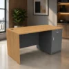 modern office table, office table, office table with drawer, office table with storage, lockable office table, office table with cable management, wooden office table, premium office table, modern office furniture, corporate office table, CEO cabin table, home office table, office furniture manufacturer, office furniture Ghaziabad, furniture manufacturer Ghaziabad