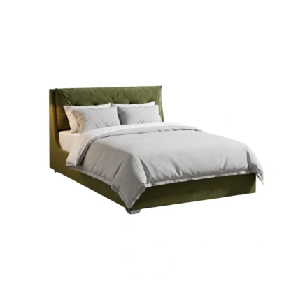 modern upholstered bed, tufted bed, upholstered bed, modern bed, tufted headboard, padded headboard bed, dark upholstered bed, contemporary bed, bedroom furniture, modern bedroom furniture, home furniture, bed manufacturer, Global Star Furniture, furniture manufacturer Ghaziabad