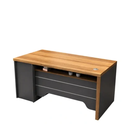 executive office table, executive office desk, modern office table, office desk, office furniture, wooden finish office table, executive table, office table with storage, office table with drawer, office table with cable management, office furniture manufacturer, furniture manufacturer Ghaziabad, office furniture Ghaziabad
