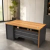 executive office table, executive office desk, modern office table, office desk, office furniture, wooden finish office table, executive table, office table with storage, office table with drawer, office table with cable management, office furniture manufacturer, furniture manufacturer Ghaziabad, office furniture Ghaziabad