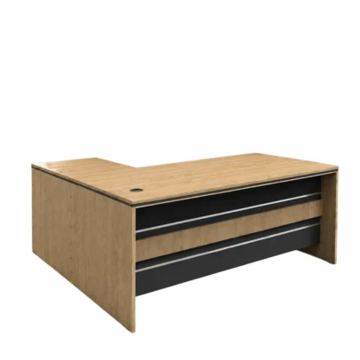 HIKER LB, HIKER LB office table, executive office table, modern office table, executive office desk, office furniture, wooden finish office table, office table with storage, office table with cable management, executive table, modern executive desk, office furniture manufacturer, office furniture Ghaziabad, furniture manufacturer Ghaziabad, custom office table