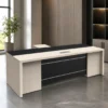 astor executive table, executive office table, modern office table, executive desk, office furniture, wood finish office table, office table with cable port, modern executive desk, office table manufacturer, executive table manufacturer, office furniture manufacturer, office furniture Ghaziabad, corporate office table, CEO cabin table