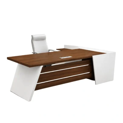 executive office table, modern executive table, office table, executive desk, office furniture, wood grain office table, office table with drawers, office table with storage, modern office furniture, executive office furniture, office table with cable management, office furniture manufacturer, office furniture Ghaziabad, executive table manufacturer