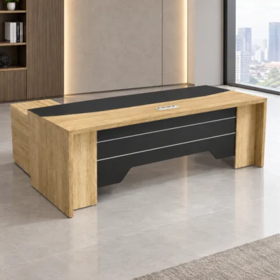 executive office table modern office table wood finish office table executive table office table with drawers modern executive table wooden executive table office table with cable management executive office furniture corporate office furniture office furniture manufacturer office table manufacturer office furniture Ghaziabad furniture manufacturer Ghaziabad