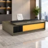 executive office table premium executive table dark wood office table modern office table executive table with storage fluted office table textured front panel table office table with cable management executive office furniture corporate office furniture office furniture manufacturer office table manufacturer office furniture Ghaziabad furniture manufacturer Ghaziabad