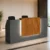 ONYX reception desk, modern reception desk, reception table, office reception furniture, reception counter, reception desk with storage, modern office furniture, wood finish reception desk, office furniture manufacturer, reception furniture manufacturer, reception desk Ghaziabad, office furniture Ghaziabad, commercial reception furniture, office reception counter