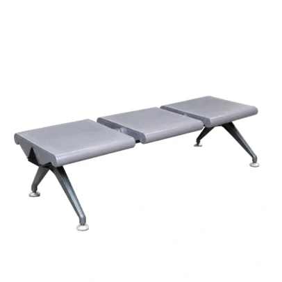 3 seater waiting bench, metal waiting bench, office waiting bench, 3 seater waiting chair, reception waiting bench, perforated waiting bench, metal reception seating, visitor waiting seating, office reception seating, waiting area furniture, reception furniture, office furniture, office furniture manufacturer, furniture manufacturer in Ghaziabad, Global Star Furniture