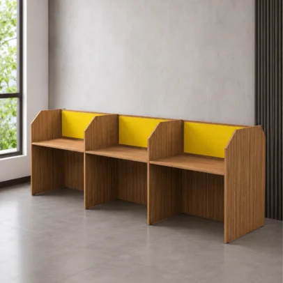 office workstation, modern office workstation, office workstation furniture, workstation with partition, office partition workstation, three seat workstation, corporate office workstation, co working workstation, office furniture, office furniture manufacturer, office furniture Ghaziabad, workstation manufacturer Ghaziabad, commercial office furniture, privacy workstation
