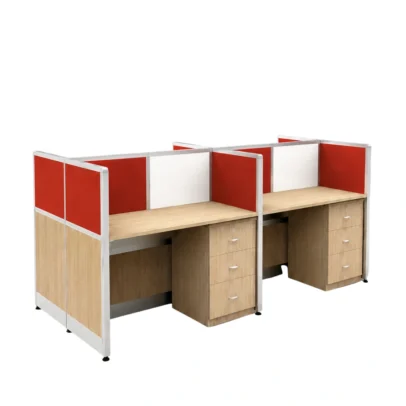 BRICKS 101 workstation, BRICKS 101 office workstation, 2 seat office workstation, two seat workstation, office workstation, office workstation furniture, workstation with partition, office partition workstation, workstation with drawers, 3 drawer office workstation, corporate office workstation, modern office furniture, office furniture manufacturer, office furniture Ghaziabad, workstation manufacturer Ghaziabad