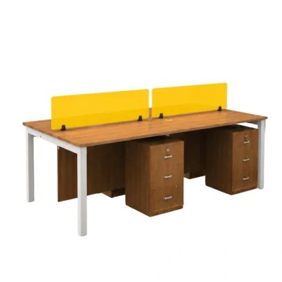 modern office workstation, office workstation, office workstation furniture, workstation with acrylic panel, acrylic privacy workstation, office workstation with storage, lockable office storage, wood finish workstation, office partition workstation, modern office furniture, corporate office workstation, commercial office furniture, office furniture manufacturer, office furniture Ghaziabad, workstation manufacturer Ghaziabad