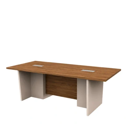 PRISM conference table, modern conference table, office conference table, meeting room table, conference room table, office table, conference table with cable management, wooden conference table, conference table with modesty panel, modern office furniture, corporate office furniture, meeting room furniture, office furniture manufacturer, office furniture Ghaziabad, furniture manufacturer