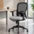 mesh office chair, black mesh chair, grey seat office chair, ergonomic office chair, modern office chair, office chair with armrests, computer chair, workstation chair, office furniture, office chair manufacturer, office furniture manufacturer, office furniture Ghaziabad, office chair supplier, commercial office furniture, Global Star Furniture