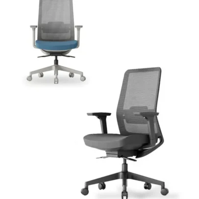 ergonomic office chair, mesh office chair, high back office chair, ergonomic mesh chair, computer chair, revolving office chair, swivel office chair, office chair with headrest, office chair with lumbar support, task chair, workstation chair
