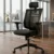 office chair, ergonomic office chair, mesh office chair, black office chair, office chair with headrest, office chair with armrests, high back office chair, modern office chair, office furniture, office chair manufacturer, office furniture manufacturer, office furniture Ghaziabad, furniture manufacturer Ghaziabad