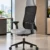 high back office chair, mesh office chair, grey office chair, black mesh chair, office chair with headrest, ergonomic office chair, high back mesh chair, modern office chair, office furniture, office chair manufacturer, office furniture manufacturer, office furniture Ghaziabad, office chair supplier, workspace chair, Global Star Furniture